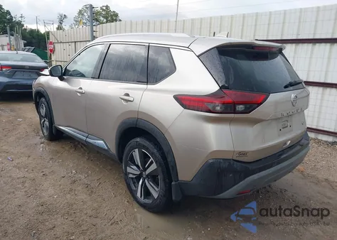 2021 Nissan Rogue Sl Fwd из США, поврежденный, VIN JN8AT3CA2MW019545